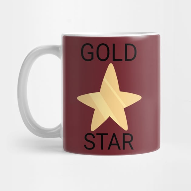 Gold Star by StormiMakesMerch